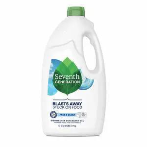 Seventh Generation Liquid Dishwasher Detergent, Free and Clear Scent, 42 fl oz Seventh Generation Liquid Dishwasher Detergent, Free and Clear Scent, 42 fl oz