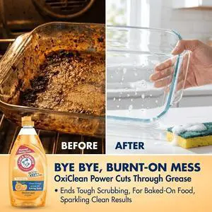 Arm & Hammer + Oxi Clean Ultra Dish Liquid Soap, Fresh Citrus, 64 oz Arm & Hammer + Oxi Clean Ultra Dish Liquid Soap, Fresh Citrus, 64 oz