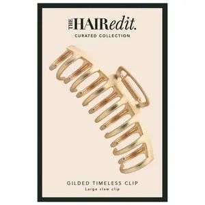 The Hair Edit Gilded Timeless Claw Clip, Gold The Hair Edit Gilded Timeless Claw Clip, Gold
