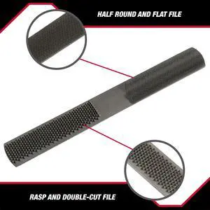 Hyper Tough 4-in-1 Multi-Functional Steel File, 2201 Hyper Tough 4-in-1 Multi-Functional Steel File, 2201