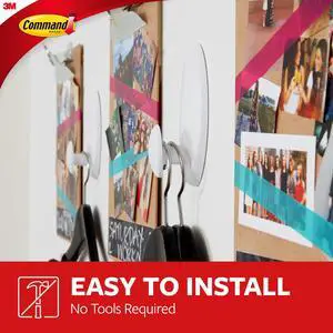 (2 pack) Command Clothes Hanger, White, Large, 1 Wall Hanger (2 pack) Command Clothes Hanger, White, Large, 1 Wall Hanger