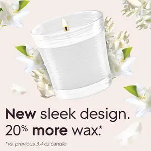 Glade Single Wick Candles, Clean Linen, 8.16 oz, 2 Count Glade Single Wick Candles, Clean Linen, 8.16 oz, 2 Count
