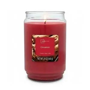 Mainstays Cinnamon Scented Single-Wick Glass Jar Candle, 20 oz Mainstays Cinnamon Scented Single-Wick Glass Jar Candle, 20 oz