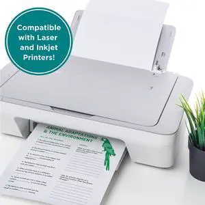 Elementree Sustainable Printer Paper, 8.5" x 11", 20 lb., White, 1 Ream (500 Sheets) Elementree Sustainable Printer Paper, 8.5" x 11", 20 lb., White, 1 Ream (500 Sheets)
