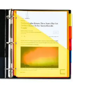 Pen+Gear Vibrant Color 8-Tab Dividers with Pockets Pen+Gear Vibrant Color 8-Tab Dividers with Pockets