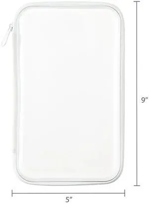 Pen+Gear Zipper Pencil Case, Pencil Boxes for School, White Pen+Gear Zipper Pencil Case, Pencil Boxes for School, White