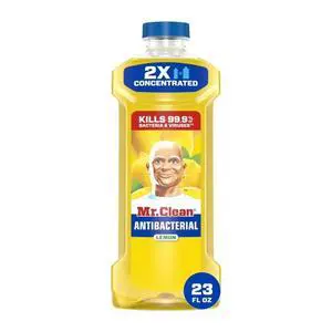 Mr. Clean All Purpose Cleaner, Floor Cleaner for Mopping, Cleaning Liquid, Lemon, Anti-Bacterial, 23 fl oz Mr. Clean All Purpose Cleaner, Floor Cleaner for Mopping, Cleaning Liquid, Lemon, Anti-Bacterial, 23 fl oz