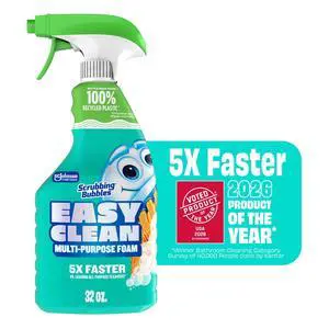Scrubbing Bubbles Easy Clean Multi-Purpose Bathroom Shower & Tub and All Purpose Cleaner Spray, 32 oz Scrubbing Bubbles Easy Clean Multi-Purpose Bathroom Shower & Tub and All Purpose Cleaner Spray, 32 oz