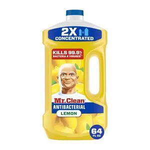Mr. Clean Floor Cleaner, All Purpose Cleaner, Mop Soap, Lemon, Anti-Bacterial, 64 fl oz Mr. Clean Floor Cleaner, All Purpose Cleaner, Mop Soap, Lemon, Anti-Bacterial, 64 fl oz