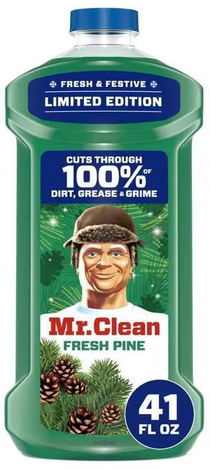 Mr. Clean All Purpose Cleaner, Floor Cleaner, Mop Soap, Cleaning Liquid, Fresh Pine, 41oz Mr. Clean All Purpose Cleaner, Floor Cleaner, Mop Soap, Cleaning Liquid, Fresh Pine, 41oz