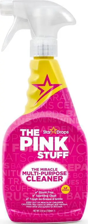 Stardrops The Pink Stuff Miracle Multi-Purpose Cleaner Spray 25 Fl Oz Stardrops The Pink Stuff Miracle Multi-Purpose Cleaner Spray 25 Fl Oz