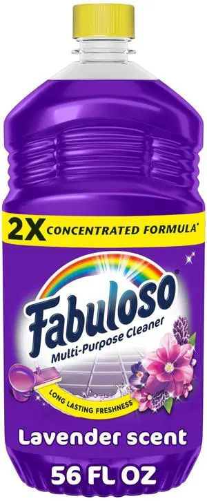Fabuloso 2X All-Purpose Cleaner 56 fl oz Lavender Scent Fabuloso 2X All-Purpose Cleaner 56 fl oz Lavender Scent