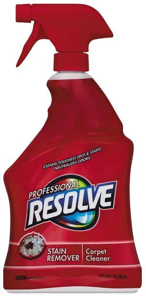 Resolve Carpet Cleaner Spray Stain & Spot Remover, 32 Fl Oz Resolve Carpet Cleaner Spray Stain & Spot Remover, 32 Fl Oz