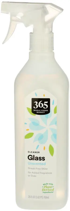 365 by Whole Foods Market Glass Cleaner Unscented 26 Fl Oz 365 by Whole Foods Market Glass Cleaner Unscented 26 Fl Oz