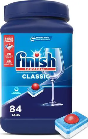 Finish Powerball Dishwasher Pods Wrapper Free Dish Detergent 84ct Finish Powerball Dishwasher Pods Wrapper Free Dish Detergent 84ct