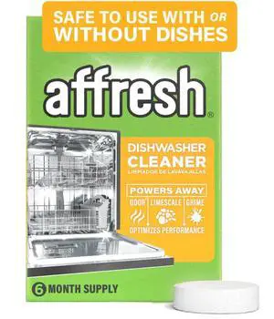 Affresh Dishwasher Cleaner, Mess-Free Deep-Cleaning Tablet, 6 Month Supply Affresh Dishwasher Cleaner, Mess-Free Deep-Cleaning Tablet, 6 Month Supply