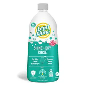 Lemi Shine Shine and Dry Natural Dishwasher Rinse Aid 25.35fl oz Lemi Shine Shine and Dry Natural Dishwasher Rinse Aid 25.35fl oz