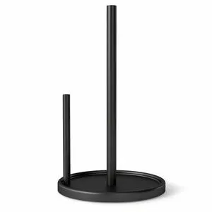 Jesginboo Paper Towel Holder Countertop, Black, with Weighted Base for Kitchen Jesginboo Paper Towel Holder Countertop, Black, with Weighted Base for Kitchen