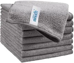 HOMEXCEL 8PK Microfiber Cleaning Cloth 11.5x11.5in for Home HOMEXCEL 8PK Microfiber Cleaning Cloth 11.5x11.5in for Home
