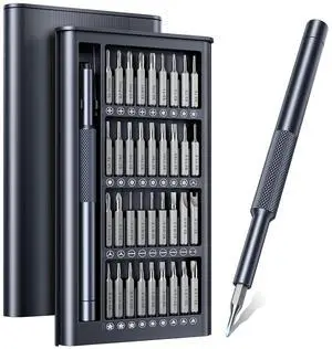 Wesdut 37-in-1 Precision Screwdriver Set, Bearing Steel, Magnetic Mini Repair Tool Kit for Phone, Computer, Watch, Laptop, MacBook, Ring Doorbell, Eyeglass, Electronic Wesdut 37-in-1 Precision Screwdriver Set, Bearing Steel, Magnetic Mini Repair Tool Kit for Phone, Computer, Watch, Laptop, MacBook, Ring Doorbell, Eyeglass, Electronic