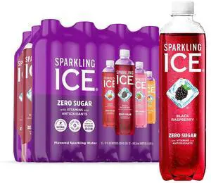 Sparkling Ice Purple Variety Pack Zero Sugar Flavored Water with Vitamins and Antioxidants, 17fl oz,12Count (Black Raspberry,Cherry Limeade,Orange Mango,Kiwi Strawberry) Sparkling Ice Purple Variety Pack Zero Sugar Flavored Water with Vitamins and Antioxidants, 17fl oz,12Count (Black Raspberry,Cherry Limeade,Orange Mango,Kiwi Strawberry)