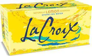 La Croix Sparkling Water, Lemon, 12 Fl Oz, 8-Pack La Croix Sparkling Water, Lemon, 12 Fl Oz, 8-Pack