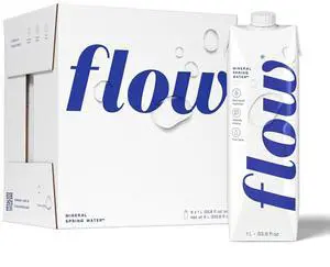 Flow Mineral Spring Water 33.8 Fl Oz 6 Pack Flow Mineral Spring Water 33.8 Fl Oz 6 Pack