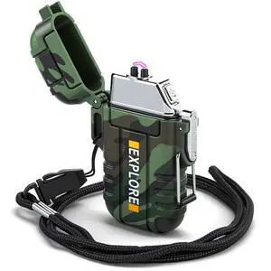 Rechargeable Plasma Lighter Waterproof Survival Matches Rechargeable Plasma Lighter Waterproof Survival Matches