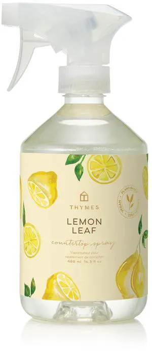 Thymes Countertop Spray, Lemon Leaf, 16.5 fl oz Thymes Countertop Spray, Lemon Leaf, 16.5 fl oz