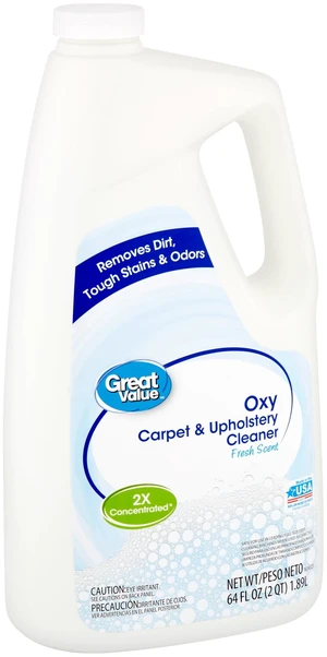 Great Value 64 Fl Oz 2137 Carpet & Rug Cleaners, Fresh Scent Great Value 64 Fl Oz 2137 Carpet & Rug Cleaners, Fresh Scent