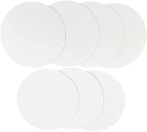 Way To Celebrate Round Paper Cake Boards, 12in, White, 7 Count Way To Celebrate Round Paper Cake Boards, 12in, White, 7 Count