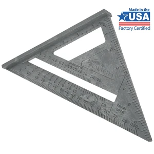 Hyper Tough 7in Gray Plastic Rafter Square Hyper Tough 7in Gray Plastic Rafter Square