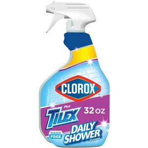 Clorox Plus Tilex Daily Shower Cleaner and Bathroom Spray, 32 fl oz Clorox Plus Tilex Daily Shower Cleaner and Bathroom Spray, 32 fl oz