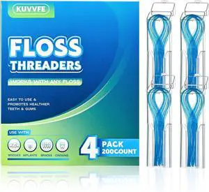 Deep Clean Floss for Braces, Bridges, Implants|200Count Deep Clean Floss for Braces, Bridges, Implants|200Count