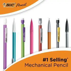 BIC Xtra Strong Mechanical Pencils, No. 2, Back to School Supplies, 0.9 mm, 24-Count BIC Xtra Strong Mechanical Pencils, No. 2, Back to School Supplies, 0.9 mm, 24-Count