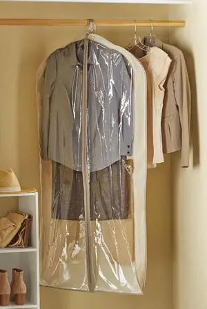 Mainstays Hanging Canvas Garment Bag for Suits and Dresses Mainstays Hanging Canvas Garment Bag for Suits and Dresses