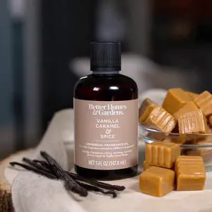 Better Homes & Gardens Universal Fragrance Oil, Vanilla Caramel & Spice, 5 fl oz Better Homes & Gardens Universal Fragrance Oil, Vanilla Caramel & Spice, 5 fl oz