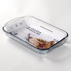 Anchor Hocking Glass 9" by 13" Baking Dish, 3 Quart Anchor Hocking Glass 9" by 13" Baking Dish, 3 Quart