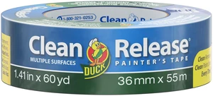 Duck Clean Release 1.41 in. x 60 yd. Blue Painter's Tape Duck Clean Release 1.41 in. x 60 yd. Blue Painter's Tape