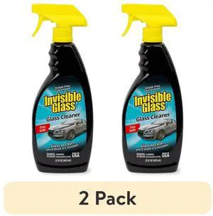 (2 pack) Invisible Glass 92164 Premium Glass Cleaner Spray Automotive and Home Window Cleaner, Ammonia-Free, Tint-Safe 22 fl oz, Pack of 1 (2 pack) Invisible Glass 92164 Premium Glass Cleaner Spray Automotive and Home Window Cleaner, Ammonia-Free, Tint-Safe 22 fl oz, Pack of 1
