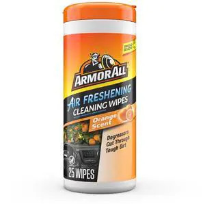Armor All Interior Car Cleaning Wipes in Orange Scent, 25 Count Armor All Interior Car Cleaning Wipes in Orange Scent, 25 Count