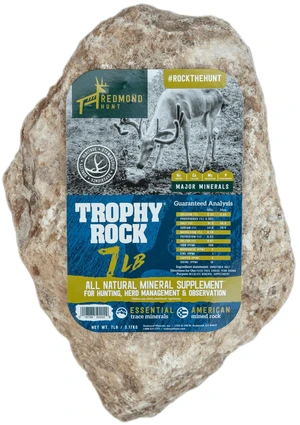 Trophy Rock Redmond All-Natural Mineral Rock/Salt Lick, Attract Deer and Big Game (7 lb) Trophy Rock Redmond All-Natural Mineral Rock/Salt Lick, Attract Deer and Big Game (7 lb)