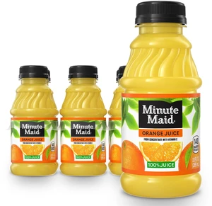 Minute Maid Orange Juice Bottles, 10 fl oz, 6 Pack Minute Maid Orange Juice Bottles, 10 fl oz, 6 Pack