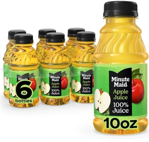 Minute Maid Apple Juice Bottles, 10 fl oz, 6 Pack Minute Maid Apple Juice Bottles, 10 fl oz, 6 Pack