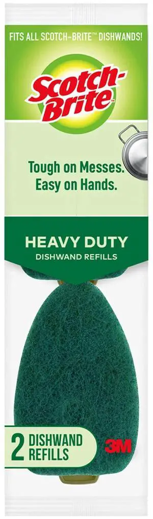 Scotch-Brite Heavy Duty Dishwand Refill, 2 Pack Scotch-Brite Heavy Duty Dishwand Refill, 2 Pack