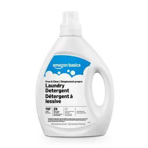 Basics Concentrated Liquid Laundry Detergent, Free of Perfumes & Clear of Dyes, 110Loads, 82.5Fl Oz Basics Concentrated Liquid Laundry Detergent, Free of Perfumes & Clear of Dyes, 110Loads, 82.5Fl Oz