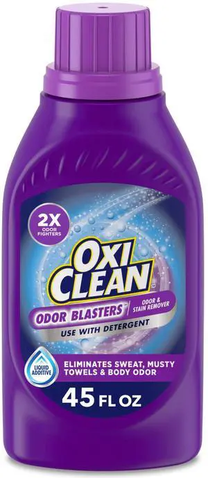 OxiClean Odor Blasters Odor Laundry Liquid Additive, 45 Fl Oz OxiClean Odor Blasters Odor Laundry Liquid Additive, 45 Fl Oz
