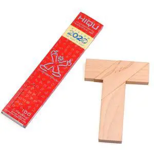 KINGOU Wood T Shape Puzzle, 4 Pieces Brain Teaser Toy for Kids & Adults, Advanced Level, Great Gift & Party Favor, Includes Paper Instructions KINGOU Wood T Shape Puzzle, 4 Pieces Brain Teaser Toy for Kids & Adults, Advanced Level, Great Gift & Party Favor, Includes Paper Instructions