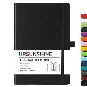 Ruled Classic Lined Notebook Journal, 5.3" x 8.26" Ruled Classic Lined Notebook Journal, 5.3" x 8.26"
