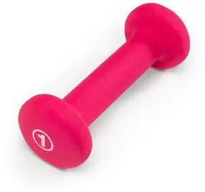 Marcy Colored Neoprene Dumbbell Hand Weights for Home Gym, Single Marcy Colored Neoprene Dumbbell Hand Weights for Home Gym, Single